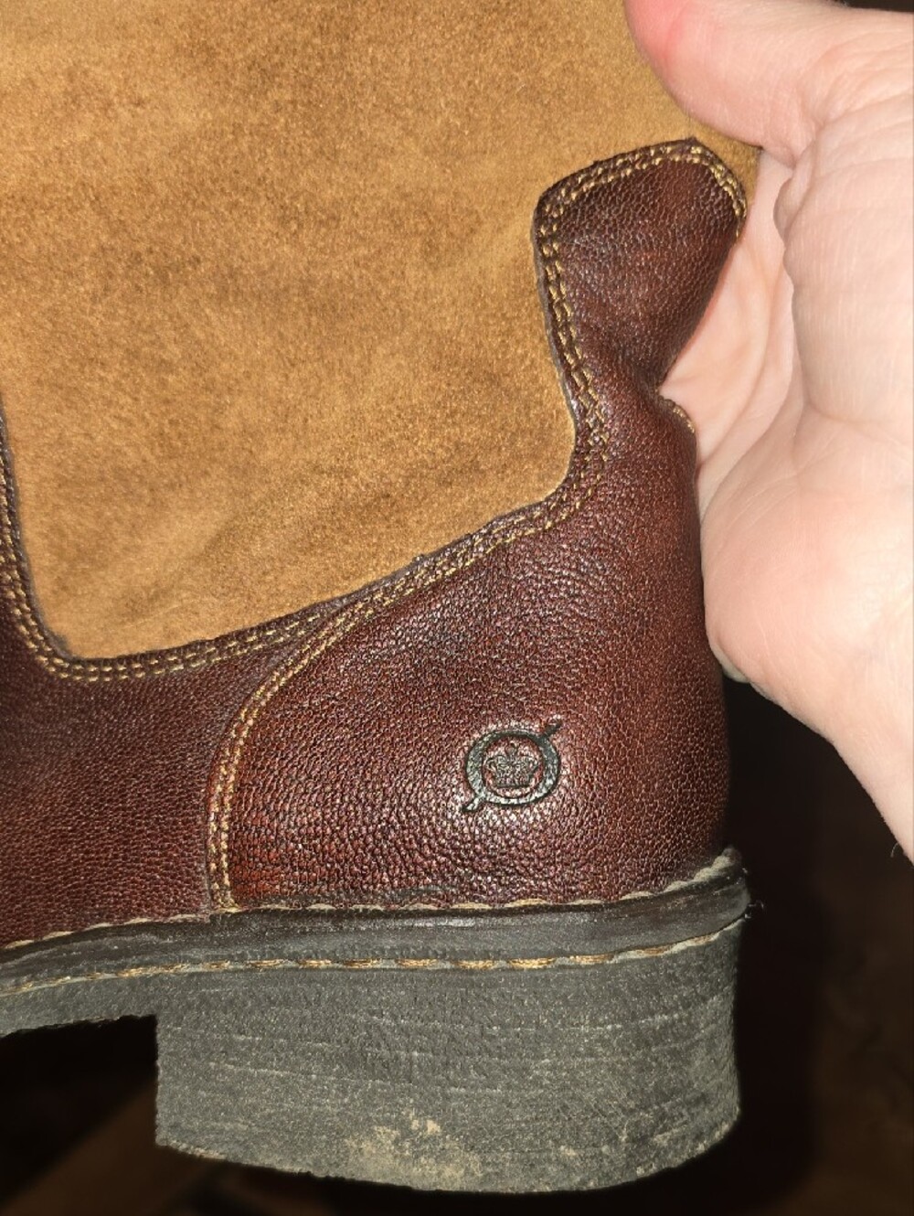 Born Leather Riding Boots Size 7 - Picture 5 of 13